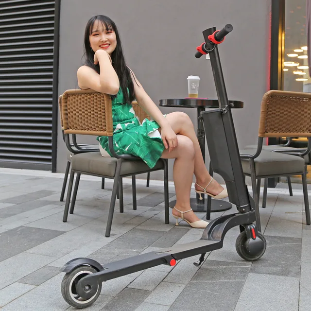6AH 5.5-inch 250W Folding Electric Scooter- Battery Removable