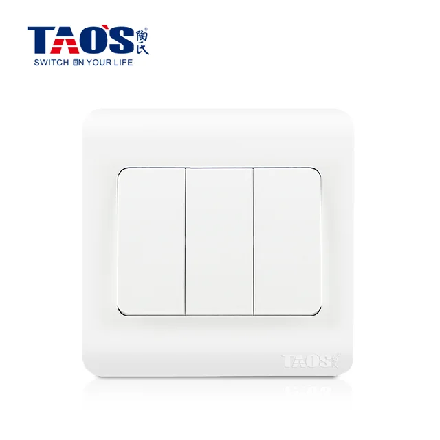 10A 3 gang 1 way / 2 way switch (wide dolly)