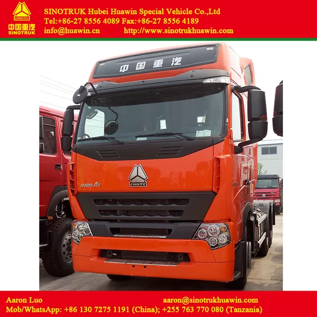 SINOTRUK A7 6X4 Tractor truck high roof