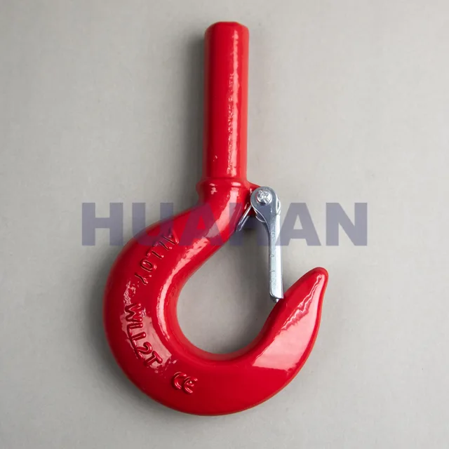 U.s.type Shank Hook With Latch, S329 Type