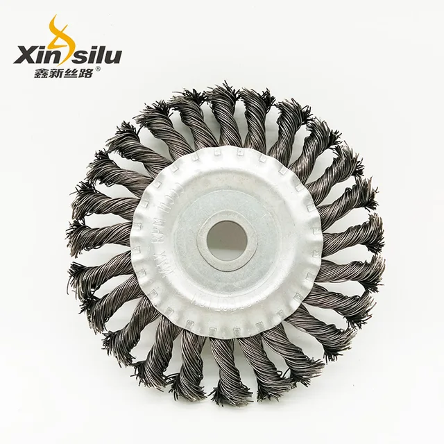 Twisted Knots Steel Wire Wheel Brush