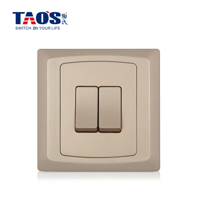 10A 2 gang 1 way / 2 way switch