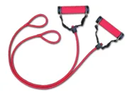 Resistance Band with Weight Handles