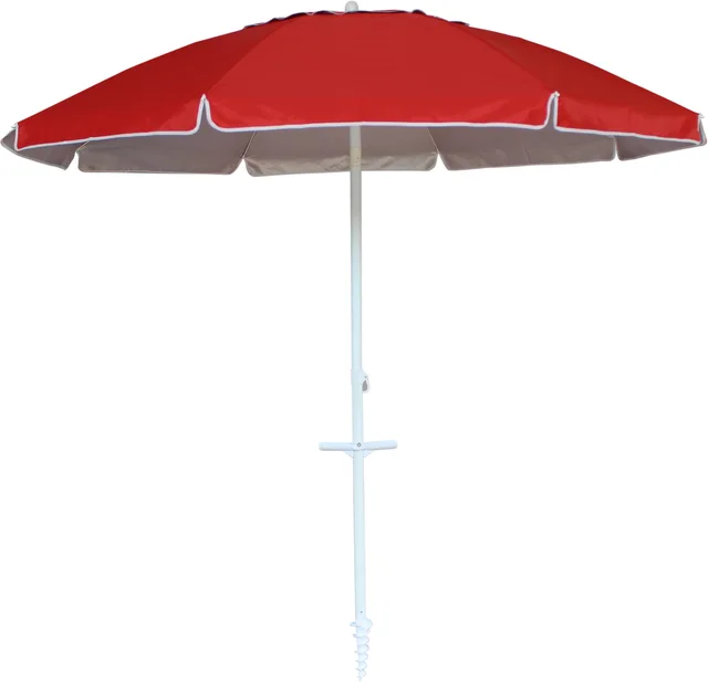 200 cm beach umbrella with deluxe sand anchor