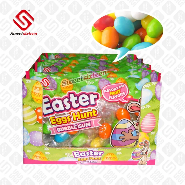 Easter Bubble Gum Eggs