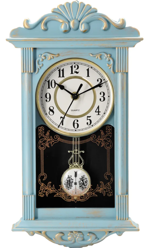 Wall clock; quartz clock; swing clock; plastic clock; antique clock; Arabic number;