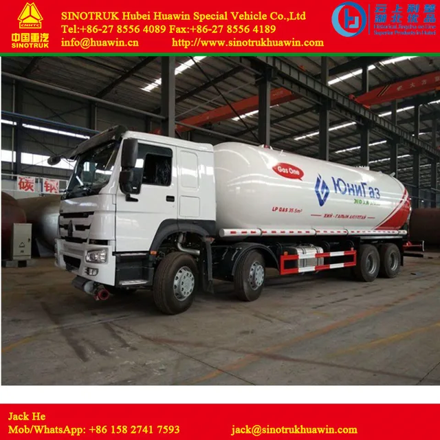 35 cbm LPG Tank Truck
