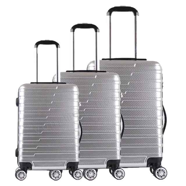 Luggage Trolley Luggage ABS+pc Case Aluminum Tie Rod