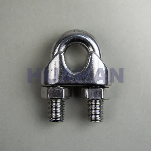 Stainless Steel Wire Rope Clip U.s. Type, A.i.s.i. 304 Or 316