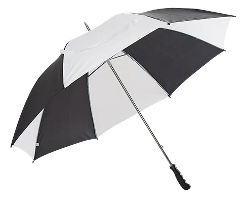 GOLF color alternate double rib umbrella
