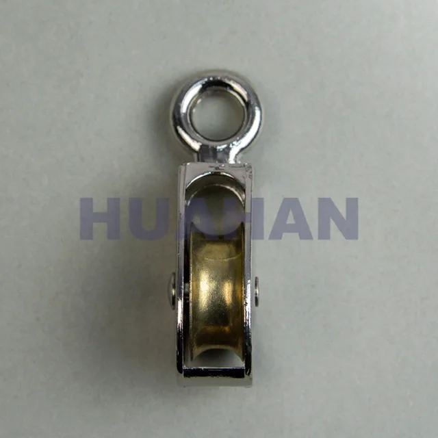 Die Casting Single Pulley , Zinc Alloy,nickel Plated