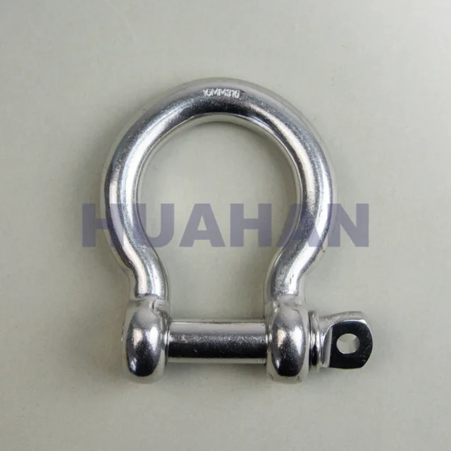 Stainless Steel Jis Type Bow Shackle,a.i.s.i.304 Or 316