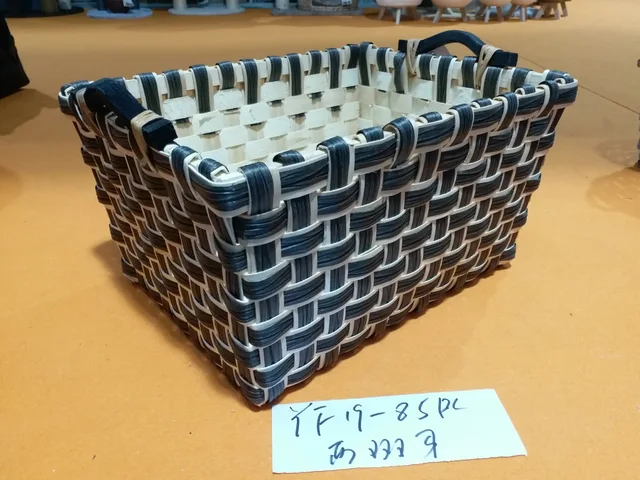 Gushi Yufeng New design handmade poplar home storage basket bathroom storage basket