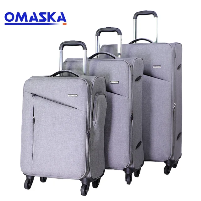 -2020 New Design Oxford Nylon 3 pcs set Light weight spinner wheels travel bag trolley luggage