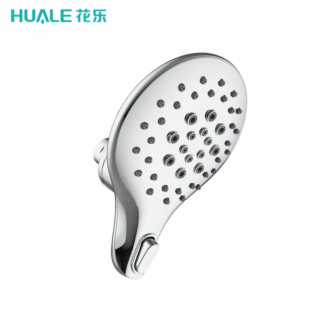 3-Setting Ultra-Luxury 3 Way fixed push button Rainfall Shower-Head chromed