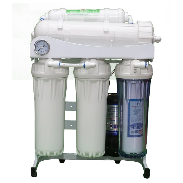Household five-stage frame reverse osmosis water purifier