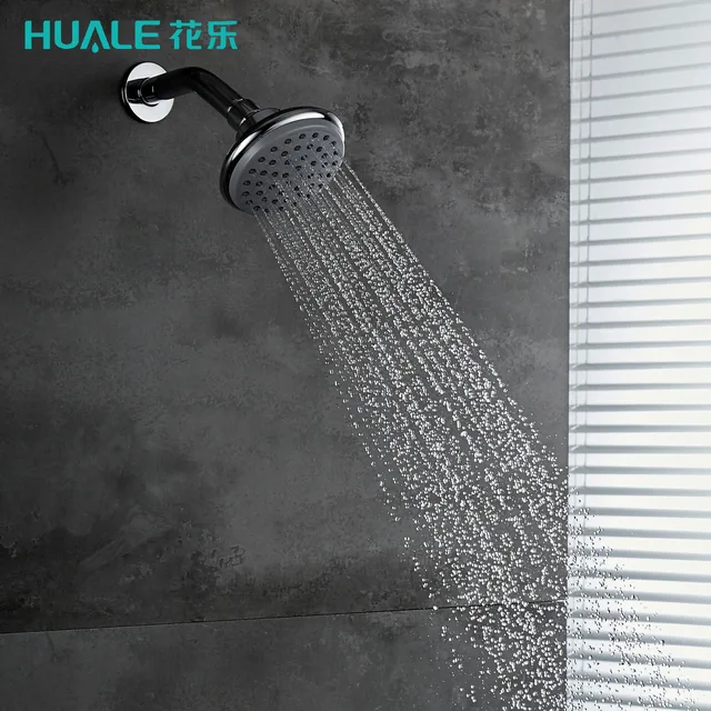 ABS plastic chromed high pressure fixed shower head for bathroom