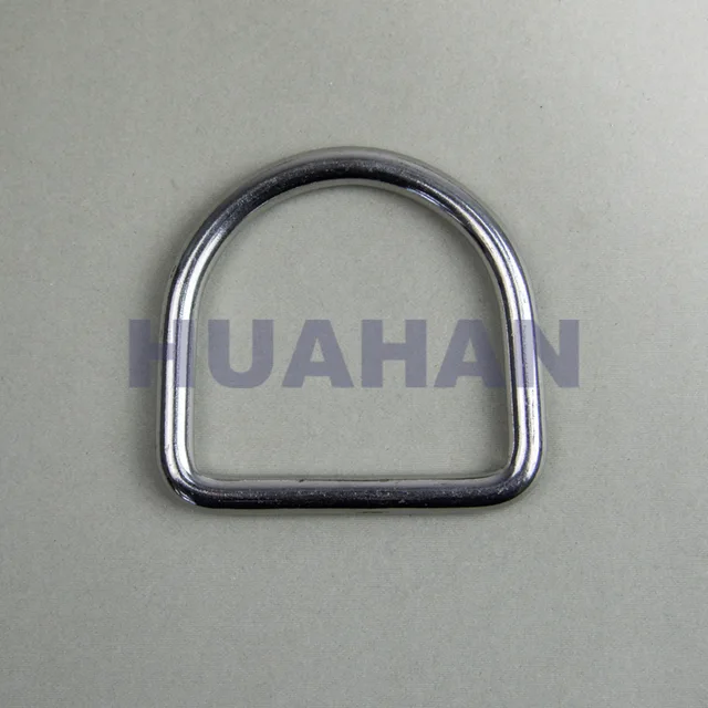 Stainless Steel Welded "d" Ring,a.i.s.i.304 Or 316