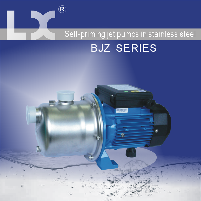 BJZ Series self-priming jet pumps in stainless steel