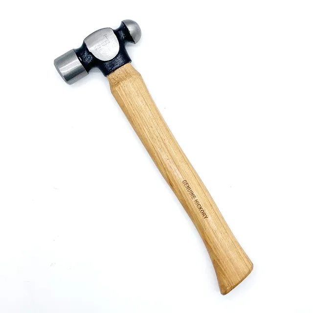 California ball pein hammer with hickory handle