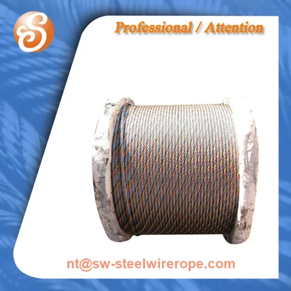 Steel Wire Rope 6X36WS 6X25FI