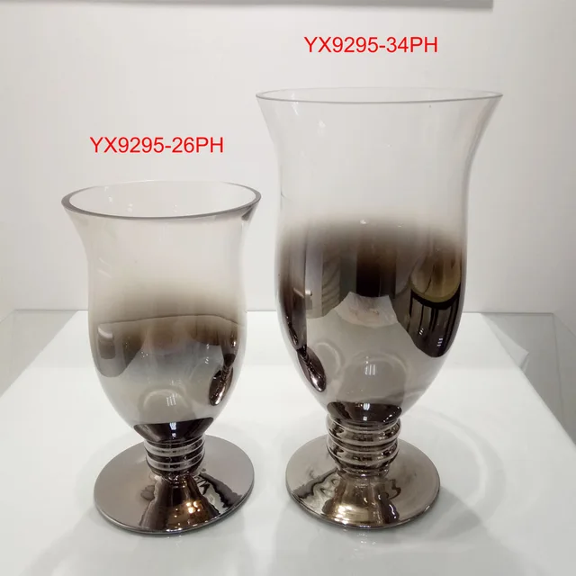 10inch chrome color vase