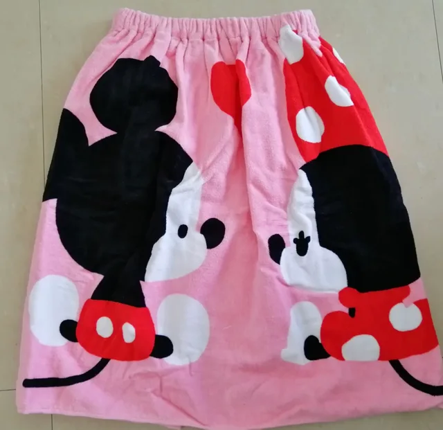 Cotton cut pile reactive printing bath skirt