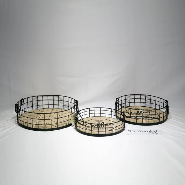 Round wire tray
