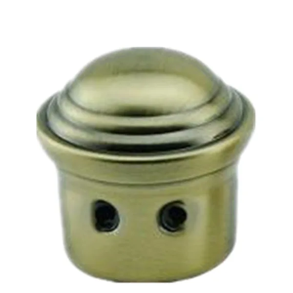 Casket tip pipe end