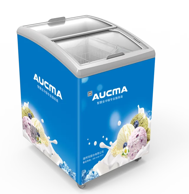 Aucma Curved Door Chest Showcase-Sf152