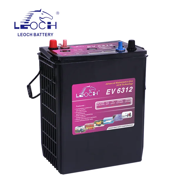 Deep Cycle Motive Battery EV6312