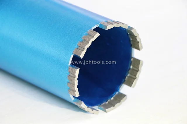 Laser welding core bits