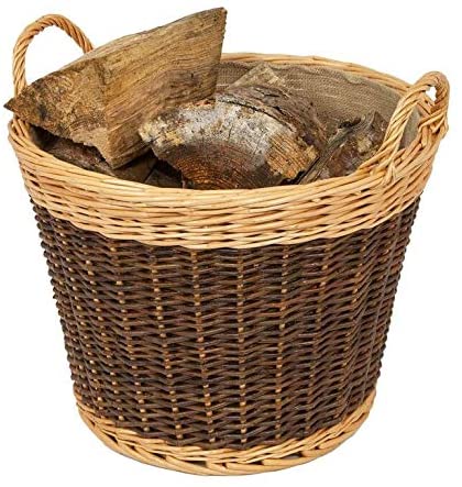 Willow log basket