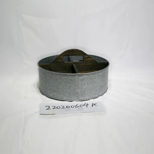 MATT ASH GLVZ TUB holder