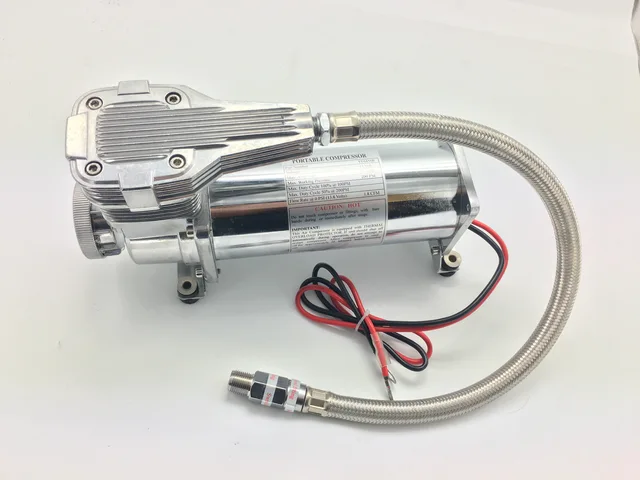 200psi 12V 24V Air Suspension Compressor For Air Bag Suspension Horn System