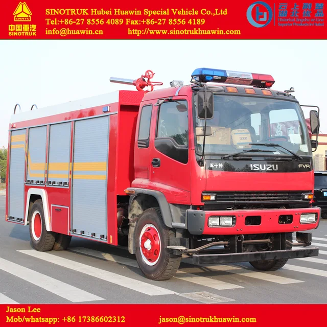 ISUZU fire fighting truck