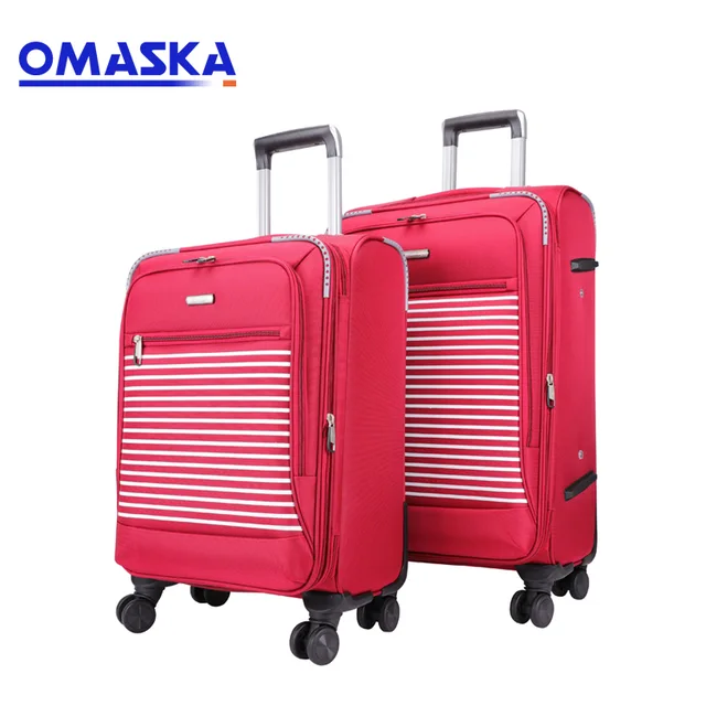 Luggage luggage luggage luggage luggage luggage Canton fair new design rose red waterproof nylon Code Lock custom suitcase spinner wheels carry on luggage travel suitcase