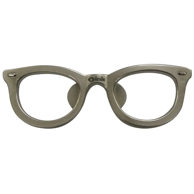 Factory custom innovative gift zinc alloy silver plating eye glasses bottle opener