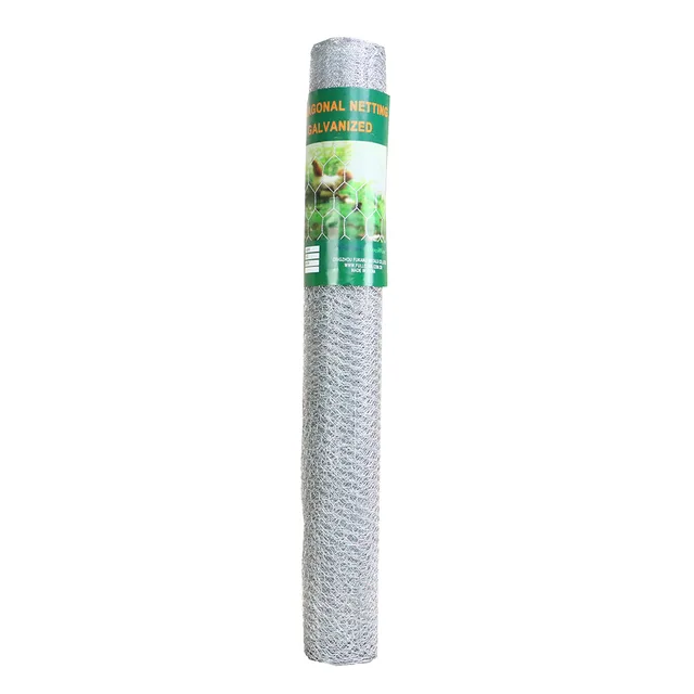 Galvanized Chicken Wire Hex Wire Netting Rabbit Wire Fencing 0.9x10m