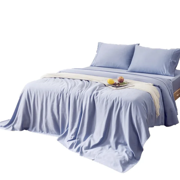 Organic 400 thread count bamboo fitted bed sheets