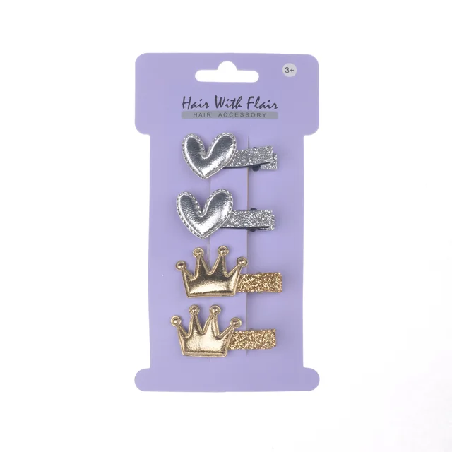 4pcs Fabric Hair Clips
