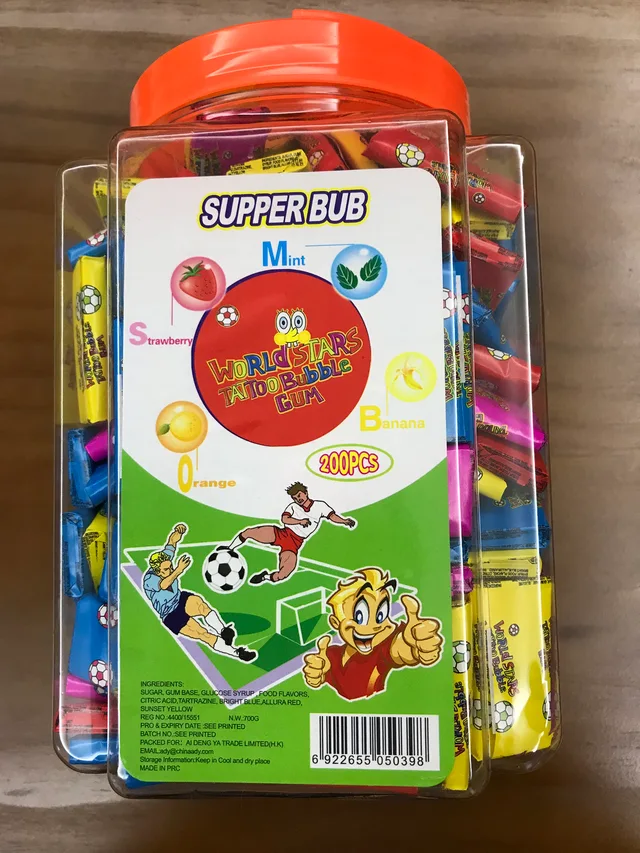 Tattoo Bubble Gum