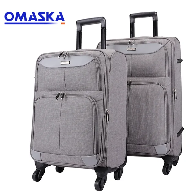 Canton Fair Hot Sale Fashionable Business Type Nylon Luggage bag 20 24 28 Inch Name Card Lock Large Capacity Trolley luggage bag