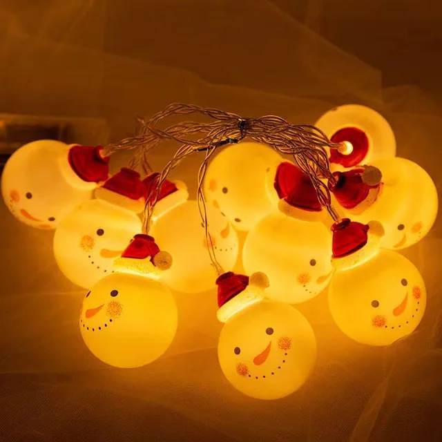Snowman Pendant Christmas Halloween String Light