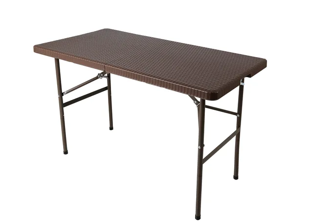 4ft 120cm folding in half table rattern pattern
