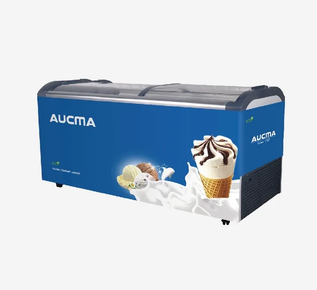 Aucma Curved Door Chest Showcase-Sf500b