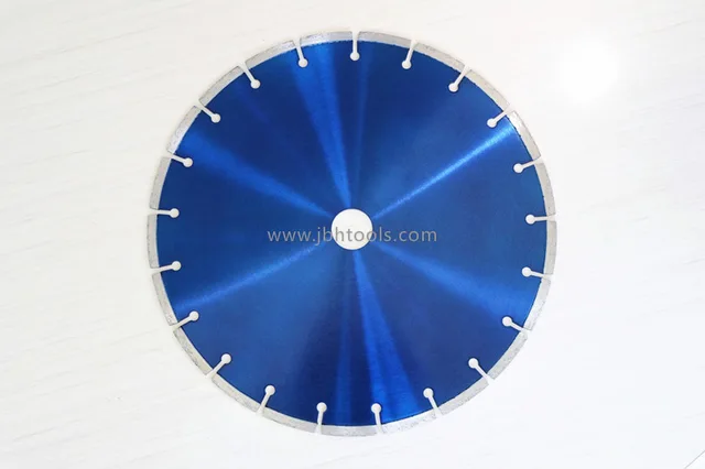Laser welded diamond saw blade