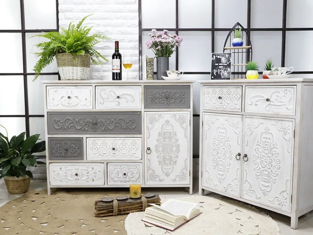 2 drawer 2 door sideboard，8 drawer 1 door sideboard