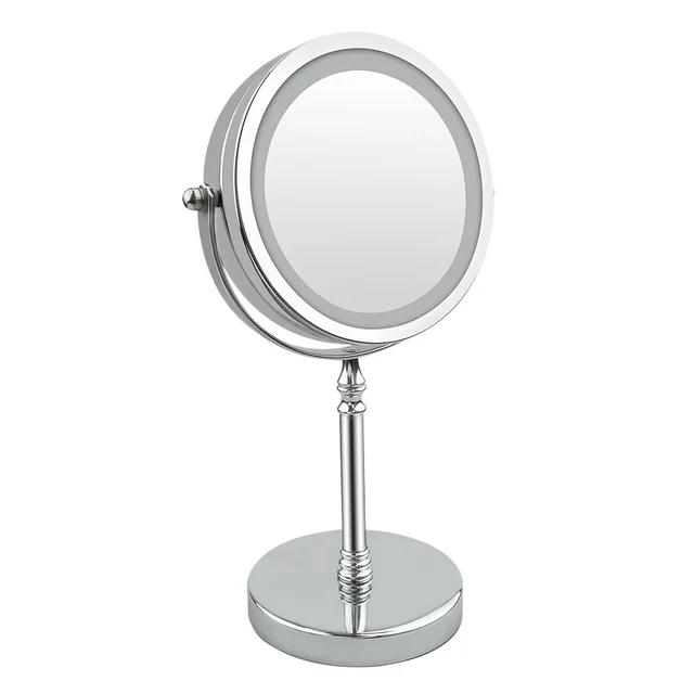 Double circle table mirror,LED make-up mirror,simplehuman mirror