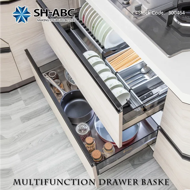 Basket, stainless steel basket, drawer basket, pated basket